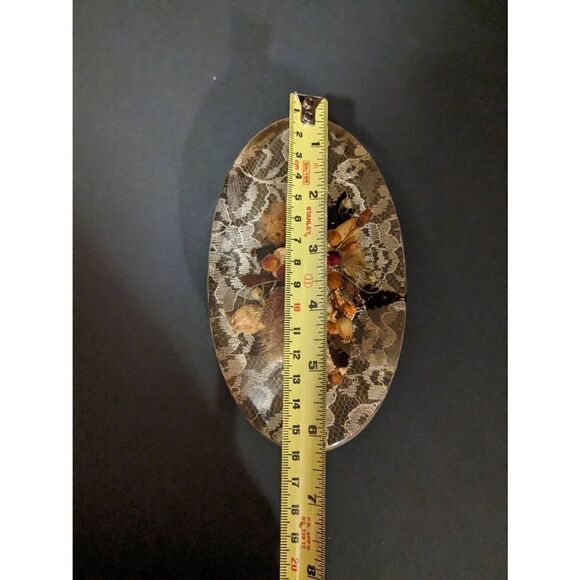 Vintage resin art dried flowers - Picture 7 of 7